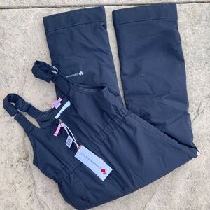 NWT Girl's Obermeyer Snoverall Ski Bibs